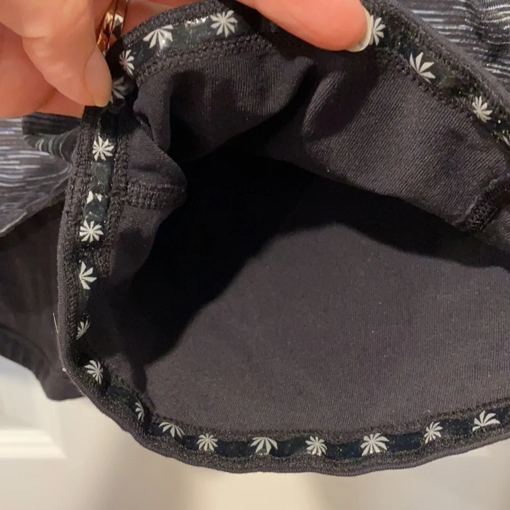 Athleta Skort EUC Black Spacedye